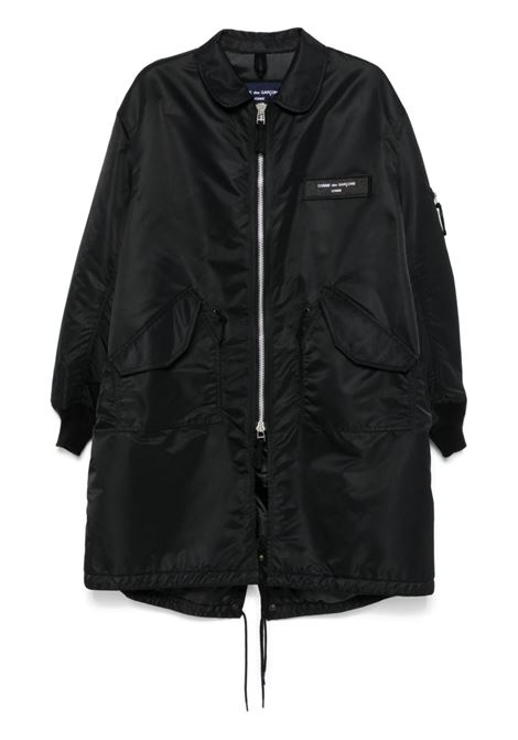 Black padded coat Comme des garcons homme - men COMME DES GARCONS HOMME | Outerwear | HNC0041